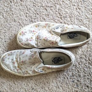 Floral vans